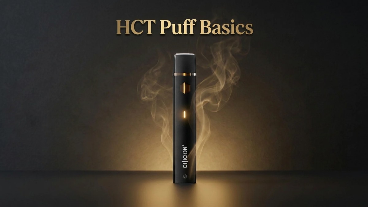 Sådan vaper du HCT: Lav effekt, korte sug